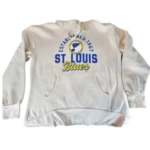 NHL St. Louis Blues hockey Fanatics hoodie NWT women's sz large carry the puck